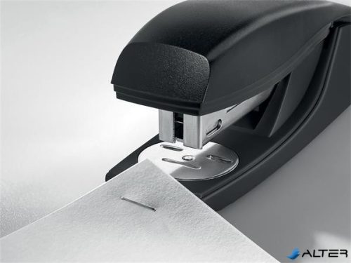 Tűzőgép, 24/6, 26/6, 30 lap, LEITZ "Recycle NeXXt", fekete