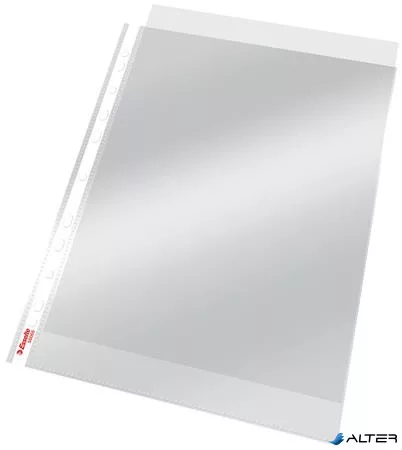 Genotherm, lefűzhető, A4, 55 mikron, víztiszta felület, ESSELTE "Luxus"
