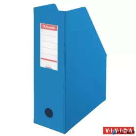   Iratpapucs, PVC/karton, 100 mm, összehajtható, ESSELTE, Vivida kék