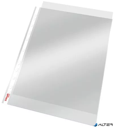 Genotherm, lefűzhető, A4, 105 mikron, víztiszta felület, ESSELTE "Luxus"