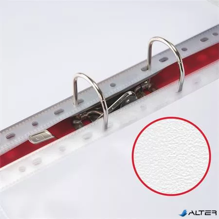 Genotherm, lefűzhető, A4, 43 mikron, narancsos felület, ESSELTE "Standard"