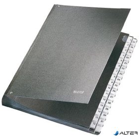 Előrendező, A4, 1-31, karton, LEITZ, fekete