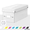 CD-doboz, LEITZ "Click&Store", fehér