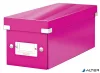 CD-doboz, LEITZ "Click&Store", rózsaszín