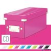 CD-doboz, LEITZ "Click&Store", rózsaszín