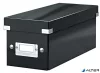 CD-doboz, LEITZ "Click&Store", fekete