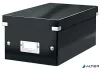 DVD-doboz, LEITZ "Click&Store", fekete