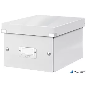 Doboz, A5 méret, LEITZ "Click&Store", fehér