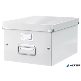 Doboz, A4 méret, LEITZ "Click&Store", fehér