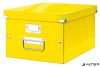 Doboz, A4 méret, LEITZ "Click&Store", sárga
