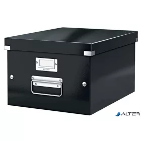 Doboz, A4 méret, LEITZ "Click&Store", fekete