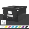 Doboz, A4 méret, LEITZ "Click&Store", fekete
