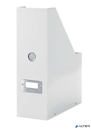 Iratpapucs, PP/karton, 95 mm, LEITZ "Click&Store", fehér