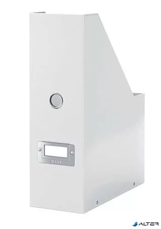 Iratpapucs, PP/karton, 95 mm, LEITZ "Click&Store", fehér