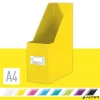 Iratpapucs, PP/karton, 95 mm, LEITZ "Click&Store", sárga
