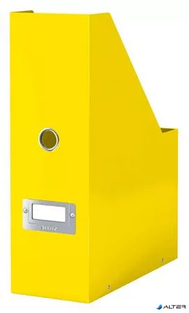 Iratpapucs, PP/karton, 95 mm, LEITZ "Click&Store", sárga