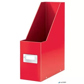  Iratpapucs, PP/karton, 95 mm, LEITZ "Click&Store", piros