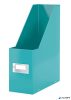 Iratpapucs, PP/karton, 95 mm, LEITZ "Click&Store", jégkék