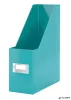 Iratpapucs, PP/karton, 95 mm, LEITZ "Click&Store", jégkék