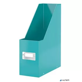   Iratpapucs, PP/karton, 95 mm, LEITZ "Click&Store", jégkék