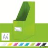 Iratpapucs, PP/karton, 95 mm, LEITZ 'Click&Store', zöld