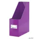 Iratpapucs, PP/karton, 95 mm, LEITZ "Click&Store", lila