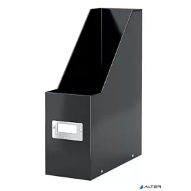   Iratpapucs, PP/karton, 95 mm, LEITZ "Click&Store", fekete
