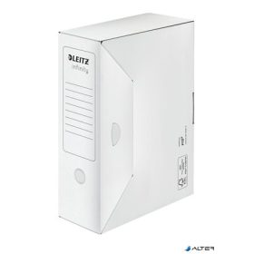   Archiválódoboz, A4, 100 mm, LEITZ "Infinity", fehér