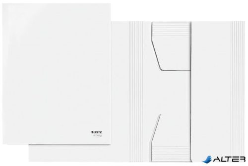 Pólyás dosszié, karton, A4, LEITZ 'Infinity', fehér