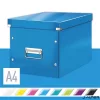 Doboz, L méret, LEITZ "Click&Store", kék