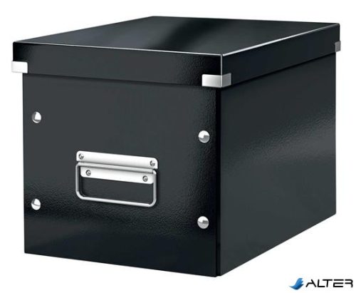 Doboz, M méret, LEITZ "Click&Store", fekete