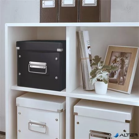 Doboz, M méret, LEITZ "Click&Store", fekete