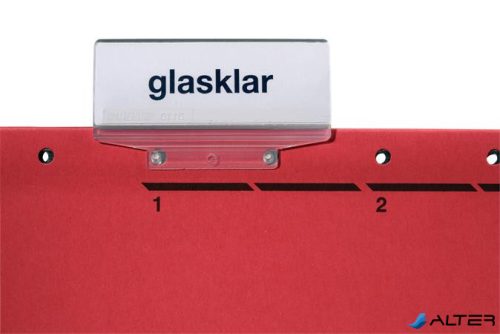 Függőmappa cserecímketartó, LEITZ "Alpha"