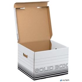 Archiválódoboz, M méret, LEITZ "Solid", fehér