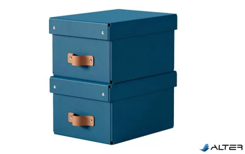 Tárolódoboz, S méret, LEITZ "Puro", óceánkék