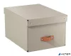 Tárolódoboz, M méret, LEITZ "Puro", homokbézs