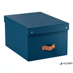 Tárolódoboz, M méret, LEITZ "Puro", óceánkék
