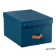 Tárolódoboz, M méret, LEITZ "Puro", óceánkék