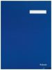Aláírókönyv, A4, 20 részes, karton, ESSELTE, kék