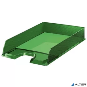   Irattálca, műanyag, ESSELTE "Europost", áttetsző zöld