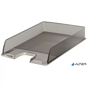   Irattálca, műanyag, ESSELTE "Europost", füstszínű