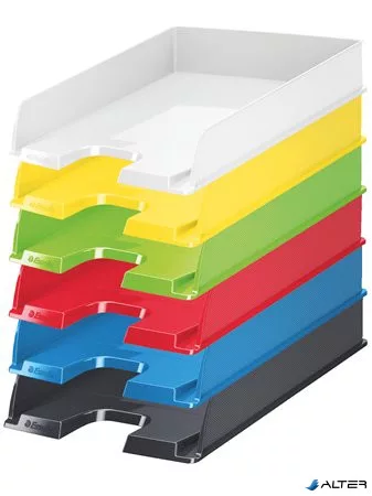 Irattálca, műanyag, ESSELTE "Europost", Vivida fekete