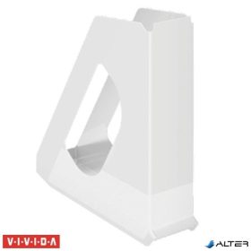   Iratpapucs, műanyag, 68 mm, ESSELTE "Europost", Vivida fehér