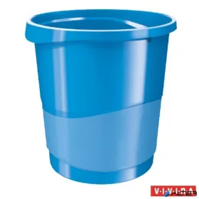   Papírkosár, 14 liter, ESSELTE "Europost", Vivida kék