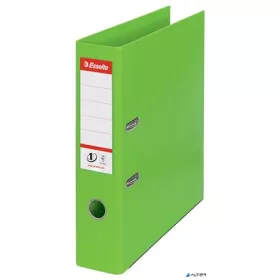   Iratrendező, 75 mm, A4, PP, élvédő sínnel, ESSELTE "Standard", Vivida zöld