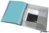 Előrendező, A4, 6 részes, műanyag, ESSELTE "Colour’Breeze", áttetsző