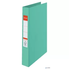   Gyűrűs könyv, 2 gyűrű, 42 mm, A4, PP, ESSELTE "Colour’Breeze", zöld