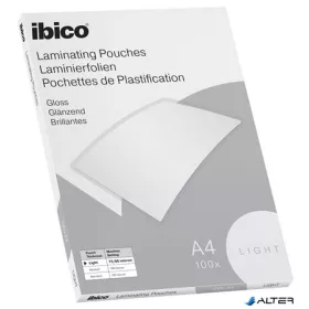   Meleglamináló fólia, 80 mikron, A4, fényes, IBICO 'Light'