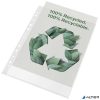 Genotherm, lefűzhető, A4, 70 mikron, narancsos felület, ESSELTE "Recycled"