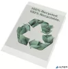 Genotherm, "L", A4, 100 mikron, narancsos felület, ESSELTE "Recycled"